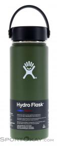 Hydro Flask 18oz Wide Mouth 0,532l Bouteille thermos, Hydro Flask, Vert foncé olive, , , 0311-10005, 5637639093, 817318023603, N1-01.jpg