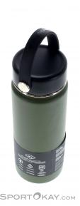 Hydro Flask 18oz Wide Mouth 0,532l Bouteille thermos, Hydro Flask, Vert foncé olive, , , 0311-10005, 5637639093, 817318023603, N3-08.jpg