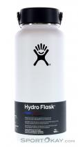 Hydro Flask 32oz Wide Mouth 946ml Thermosflasche, Hydro Flask, Weiss, , , 0311-10006, 5637639106, 810497023167, N1-01.jpg