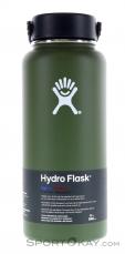Hydro Flask 32oz Wide Mouth 946ml Thermos Bottle, Hydro Flask, Verde oliva oscuro, , , 0311-10006, 5637639116, 817318023702, N1-01.jpg