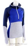 Mons Royale Bella Tech Hood Women Sweater, , Blue, , Female, 0309-10005, 5637639679, , N1-01.jpg