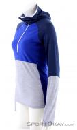 Mons Royale Bella Tech Hood Women Sweater, , Blue, , Female, 0309-10005, 5637639679, , N1-06.jpg