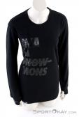 Mons Royale Yotei BF Tech LS Womens Shirt, Mons Royale, Noir, , Femmes, 0309-10008, 5637640413, 9420057414994, N2-02.jpg