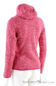 CMP Strickfleece Fix Hood Girls Outdoor Sweater, CMP, Rouge, , Filles, 0006-10283, 5637640523, 8056381064676, N1-11.jpg