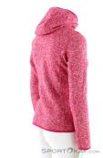 CMP Strickfleece Fix Hood Mädchen Outdoorsweater, , Rot, , Mädchen, 0006-10283, 5637640523, , N1-16.jpg