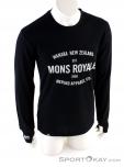 Mons Royale Yotei Tech LS Mens Shirt, Mons Royale, Čierna, , Muži, 0309-10022, 5637641219, 9420057404483, N2-02.jpg