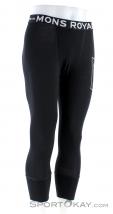Mons Royale Shaun-off 3/4 Legging Mens Functional Pants, Mons Royale, Čierna, , Muži, 0309-10023, 5637641275, 9420057404964, N1-01.jpg
