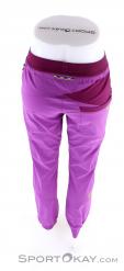 La Sportiva Mantra Pant Womens Climbing Pants, La Sportiva, Purple, , Female, 0024-10422, 5637641488, 0, N3-13.jpg