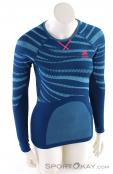 Odlo SUW Performance Blackcomb L/S Womens Functional Shirt, Odlo, Blue, , Female, 0005-10103, 5637643949, 7613361247545, N2-02.jpg