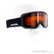 Alpina Scarabeo Junior Kids Ski Goggles, , Black, , Boy,Girl, 0027-10131, 5637647191, , N1-01.jpg