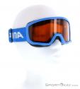Alpina Scarabeo Junior Kids Ski Goggles, Alpina, Bleu, , Garçons,Filles, 0027-10131, 5637647192, 4003692241436, N1-01.jpg