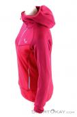 Salewa Puez 3 PL Full Zip Womens Outdoor Jacket, , Pink, , Female, 0032-10455, 5637647251, , N2-07.jpg