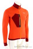 Salewa Pedroc PTC Full Zip Mens Sweater, , Orange, , Hommes, 0032-10586, 5637647258, , N1-01.jpg