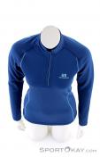 Elevenate Metailler Zip Womens Sweater, Elevenate, Blue, , Female, 0310-10012, 5637647874, 7332992057797, N3-03.jpg