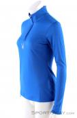 Spyder Turbo T-Neck Womens Ski Sweater, Spyder, Blue, , Female, 0039-10186, 5637647930, 191839061772, N1-06.jpg