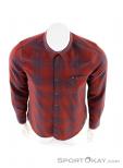Elevenate Vallee Shirt Mens Shirt, Elevenate, Red, , Male, 0310-10032, 5637648187, 7332992052068, N3-03.jpg