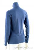 Löffler Transtex Zip-Rolli Basic Womens Running Sweater, Löffler, Blue, , Female, 0008-10141, 5637648323, 0, N1-11.jpg
