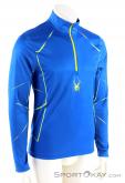 Spyder Limitless Lines Zip T-Neck HZ Mens Ski Sweater, , Blue, , Male, 0039-10206, 5637650830, , N1-01.jpg