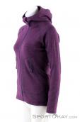 Haglöfs Heron Hood Womens Ski Sweater, , Purple, , Female, 0009-10369, 5637651577, , N1-06.jpg