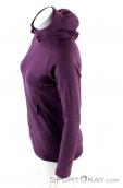 Haglöfs Heron Hood Womens Ski Sweater, , Purple, , Female, 0009-10369, 5637651577, , N2-07.jpg