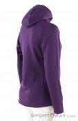 Haglöfs Khione Mid Hood Womens Ski Sweater, , Purple, , Female, 0009-10371, 5637651587, , N1-16.jpg
