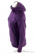 Haglöfs Khione Mid Hood Womens Ski Sweater, , Purple, , Female, 0009-10371, 5637651587, , N2-07.jpg