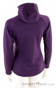 Haglöfs Khione Mid Hood Womens Ski Sweater, , Purple, , Female, 0009-10371, 5637651587, , N2-12.jpg