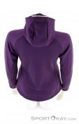 Haglöfs Khione Mid Hood Womens Ski Sweater, , Purple, , Female, 0009-10371, 5637651587, , N3-13.jpg