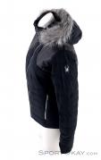 Spyder Falline Faux Fur Womens Ski Jacket, Spyder, Black, , Female, 0039-10189, 5637652240, 191839063325, N2-07.jpg