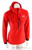 The North Face Summit L2 Fleece HZ Donna Maglia, The North Face, Rosso, , Donna, 0205-10138, 5637653847, 190850769513, N2-02.jpg