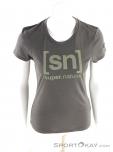 Super Natural Essential Womens T-Shirt, , Olive-Dark Green, , Female, 0208-10059, 5637656872, , N2-02.jpg