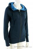 Super Natural Riffler Zip Hood Womens Outdoor Sweater, Super Natural, Blue, , Female, 0208-10073, 5637657091, 6934258954546, N1-01.jpg
