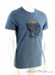 Fjällräven Arctic Fox Mens T-Shirt, , Blue, , Male, 0211-10193, 5637657320, , N1-01.jpg