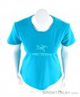 Arcteryx Arc Word SS Womens T-Shirt, Arcteryx, Turquesa, , Mujer, 0213-10289, 5637658414, 686487359550, N3-03.jpg