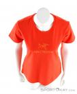 Arcteryx Arc Word SS Womens T-Shirt, , Orange, , Female, 0213-10289, 5637658418, , N3-03.jpg
