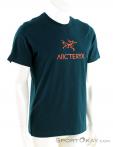 Arcteryx Arc Word SS Mens T-Shirt, Arcteryx, Blue, , Male, 0213-10303, 5637659140, 686487357754, N1-01.jpg