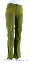 E9 Onda Slim Pant Womens Climbing Pants, E9, Verde oliva oscuro, , Mujer, 0209-10113, 5637660600, 8053830278790, N1-01.jpg