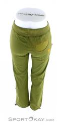 E9 Onda Slim Pant Womens Climbing Pants, E9, Verde oliva oscuro, , Mujer, 0209-10113, 5637660600, 8053830278790, N3-13.jpg