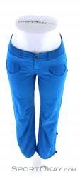 E9 Onda Slim Pant Womens Climbing Pants, E9, Azul, , Mujer, 0209-10116, 5637660608, 8053830278301, N3-03.jpg