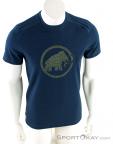 Mammut Trovat Mens T-Shirt, Mammut, Bleu, , Hommes, 0014-10911, 5637662141, 7613357384100, N2-02.jpg