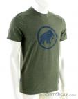 Mammut Trovat Mens T-Shirt, Mammut, Olive-Dark Green, , Male, 0014-10911, 5637662146, 7613357384001, N1-01.jpg