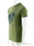 Mammut Mountain Shirt Mens T-Shirt, , Verde oliva oscuro, , Hombre, 0014-10919, 5637662201, , N1-06.jpg