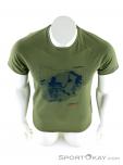Mammut Mountain Shirt Mens T-Shirt, , Verde oliva oscuro, , Hombre, 0014-10919, 5637662201, , N3-03.jpg