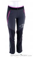 Crazy Idea Zenit Womens Ski Touring Pants, Crazy, Black, , Female, 0247-10105, 5637669221, 8059897517988, N2-02.jpg