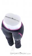 Crazy Idea Zenit Womens Ski Touring Pants, Crazy, Čierna, , Ženy, 0247-10105, 5637669221, 8059897517988, N4-04.jpg