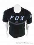Fox Defend Fine Line SS Jersey Mens Biking Shirt, Fox, Noir, , Hommes, 0236-10199, 5637669599, 191972160103, N3-03.jpg
