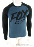 Fox Ranger Drirelease LS Fox Jersey Mens Biking Shirt, Fox, Blue, , Male, 0236-10200, 5637669636, 191972184185, N2-02.jpg