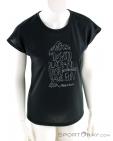 Houdini Big Up Message Tee Womens T-Shirt, , Negro, , Mujer, 0286-10070, 5637669728, , N2-02.jpg