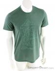 Houdini Big Up Message Tee Mens T-Shirt, , Green, , Male, 0286-10072, 5637669755, , N2-02.jpg
