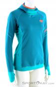 Dynafit Alpine LS Womens Shirt, Dynafit, Turquoise, , Femmes, 0015-10704, 5637671175, 0, N1-01.jpg